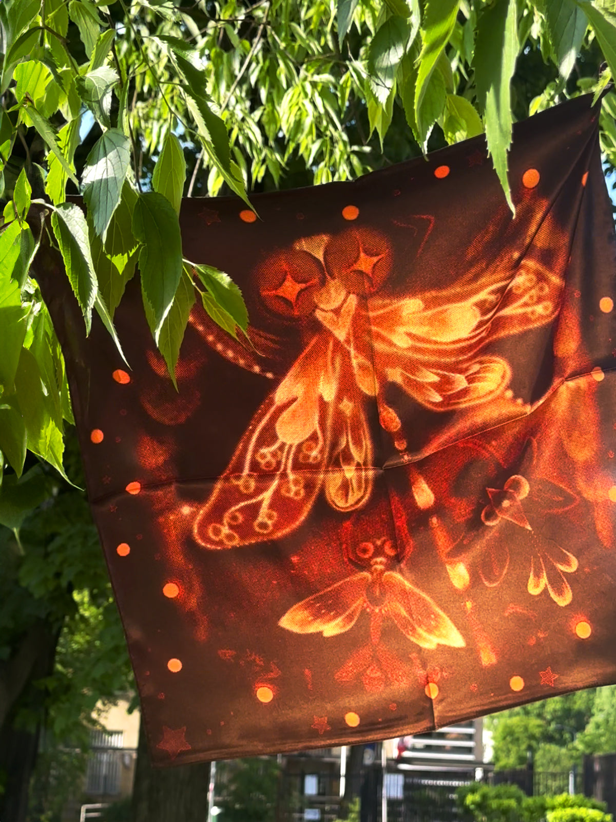 𝐌𝐀𝐘𝐖𝐔𝐔魅烏「MANTRA SCARVES」Fire Dragonfly